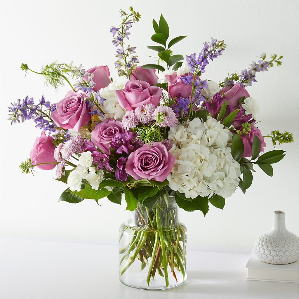 Violet Caress Bouquet – MY LADY'S FLORIST, Westland MI