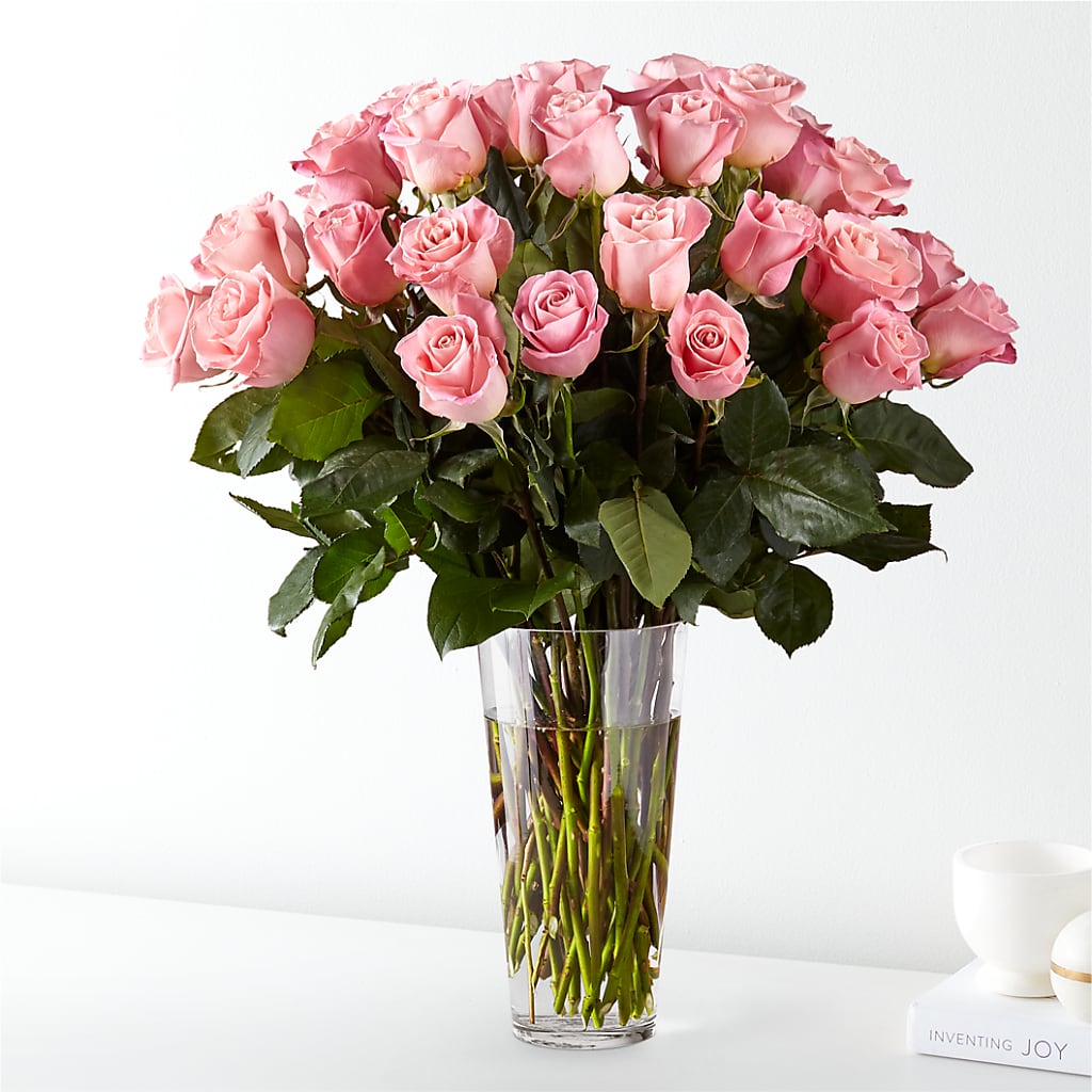 Long Stem Pink Rose Bouquet – MY LADY'S FLORIST, Westland MI