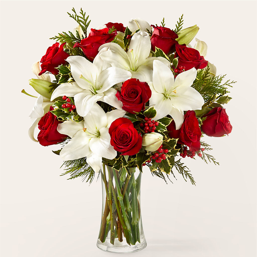 Sparkling Snowflakes Bouquet – MY LADY'S FLORIST, Westland MI