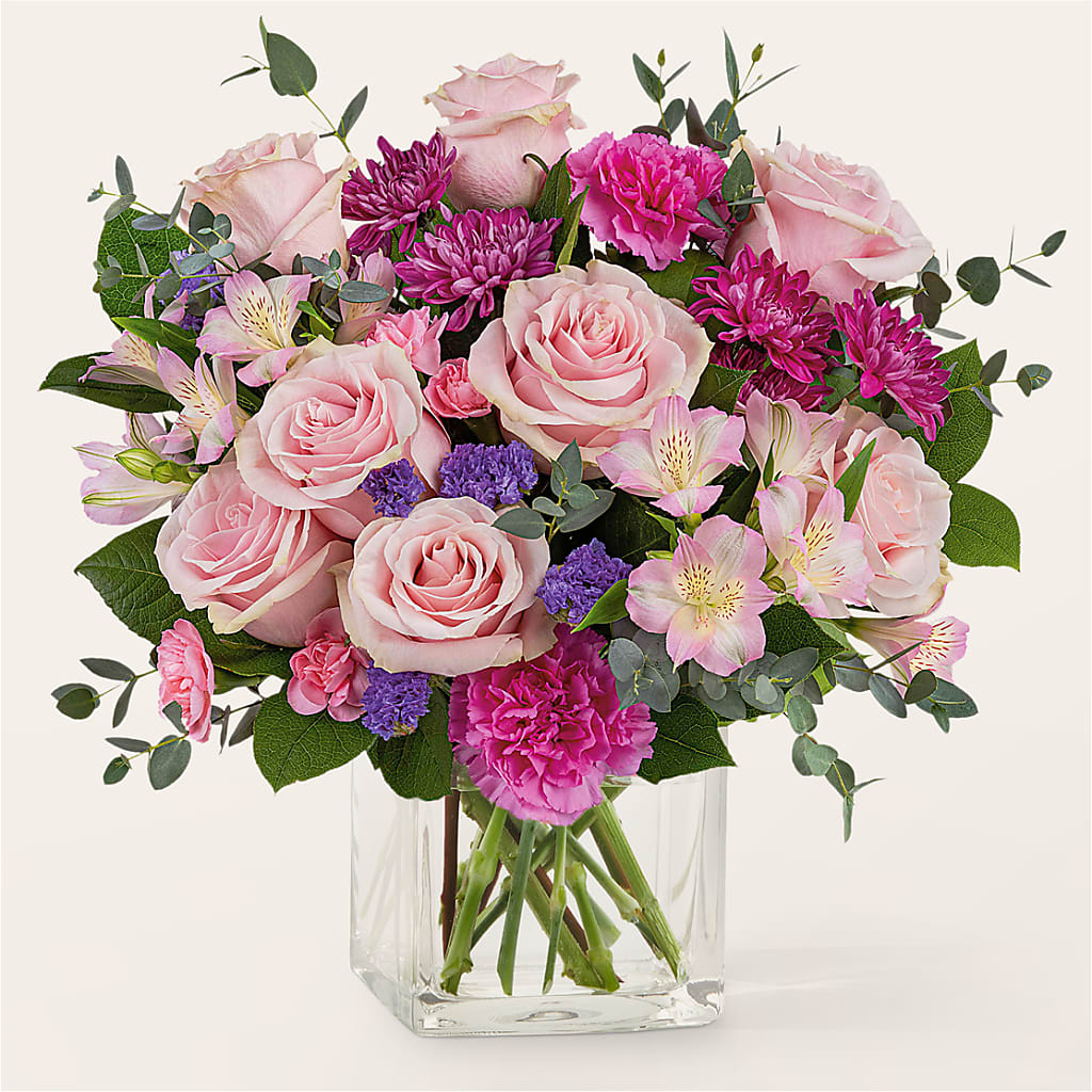 Rosy Radiance Bouquet – MY LADY'S FLORIST, Westland MI