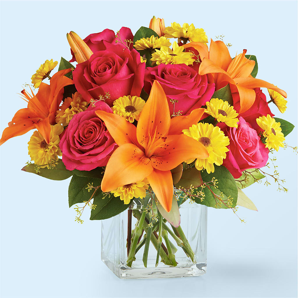 Neon Lights Bouquet – MY LADY'S FLORIST, Westland MI
