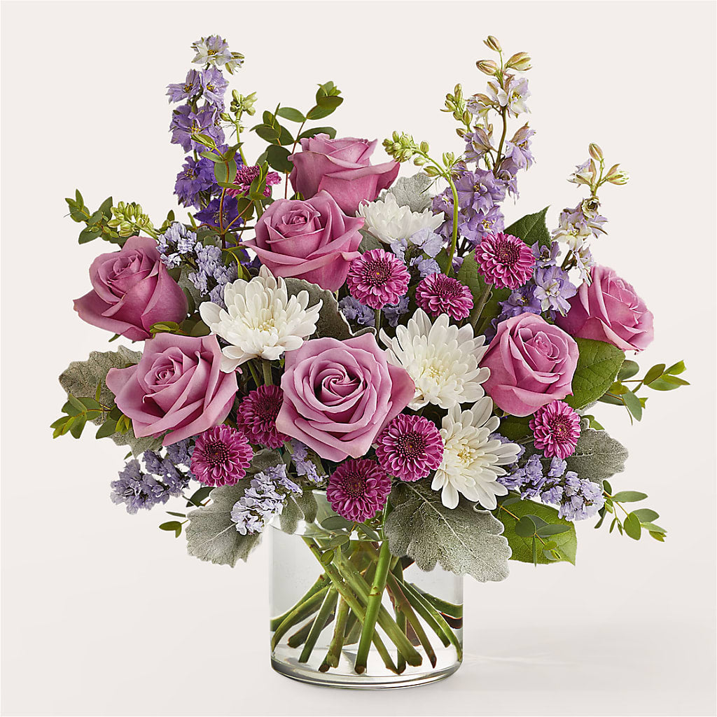 Violet Frost Bouquet – MY LADY'S FLORIST, Westland MI