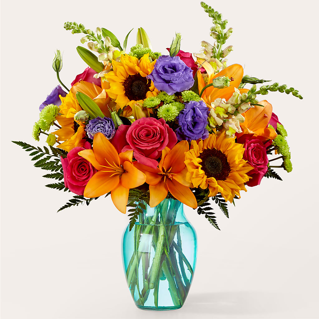 Double Rainbow Bouquet – MY LADY'S FLORIST, Westland MI