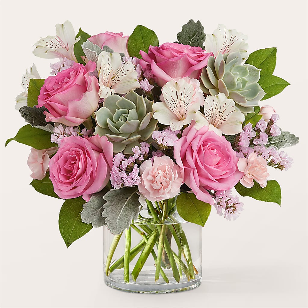 Dusty Rose Bouquet – MY LADY'S FLORIST, Westland MI