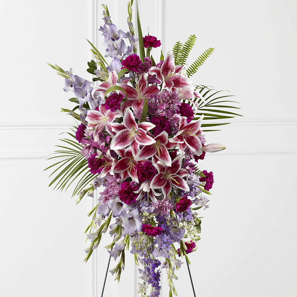 Tender Touch Standing Spray – MY LADY'S FLORIST, Westland MI