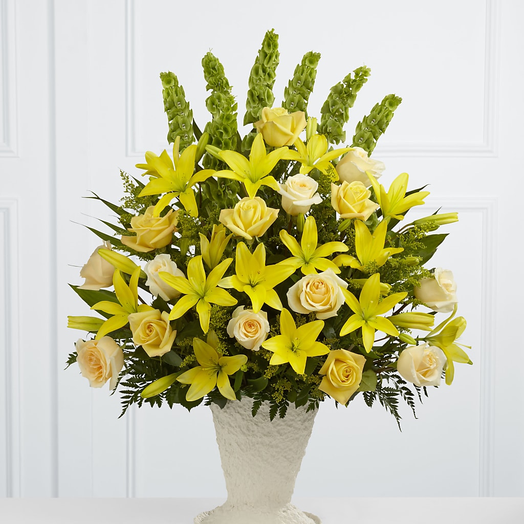 Golden Memories Arrangement – MY LADY'S FLORIST, Westland MI