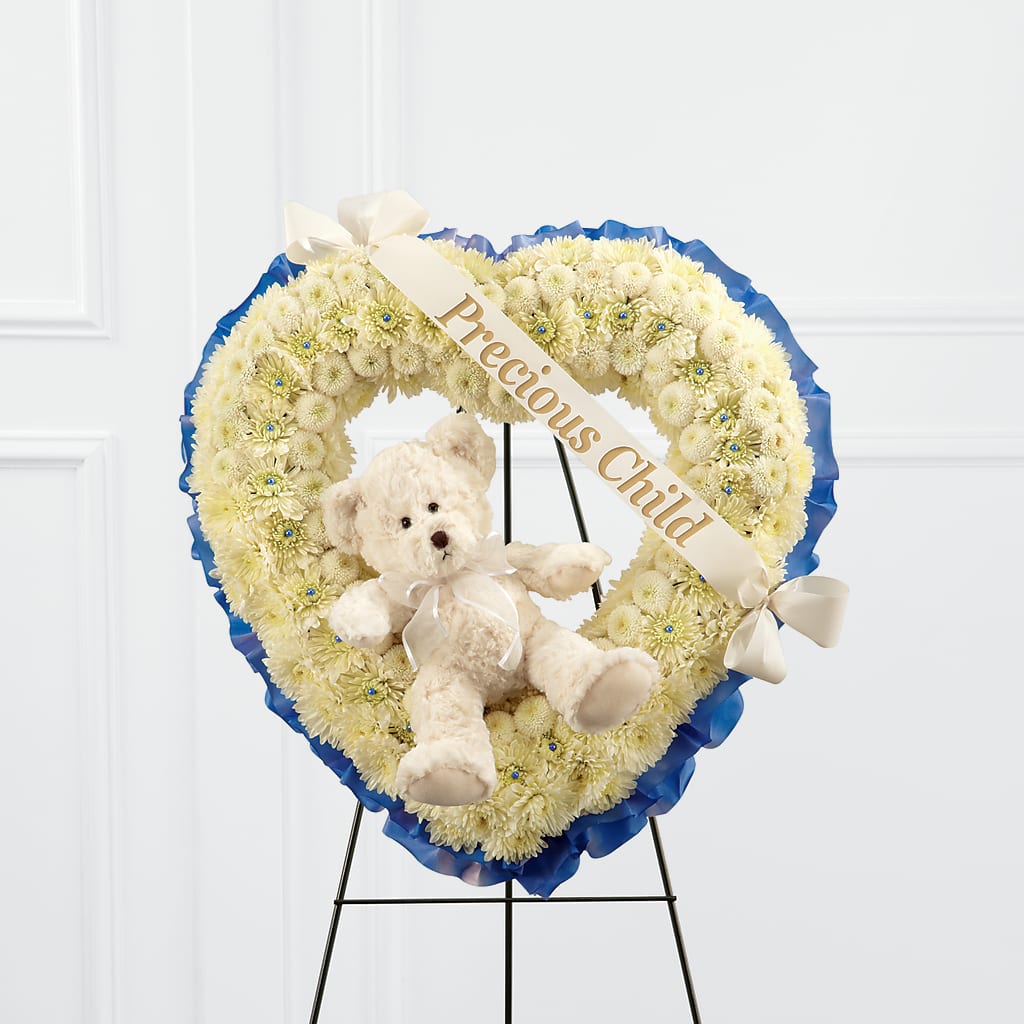 Precious Child Standing Heart – MY LADY'S FLORIST, Westland MI