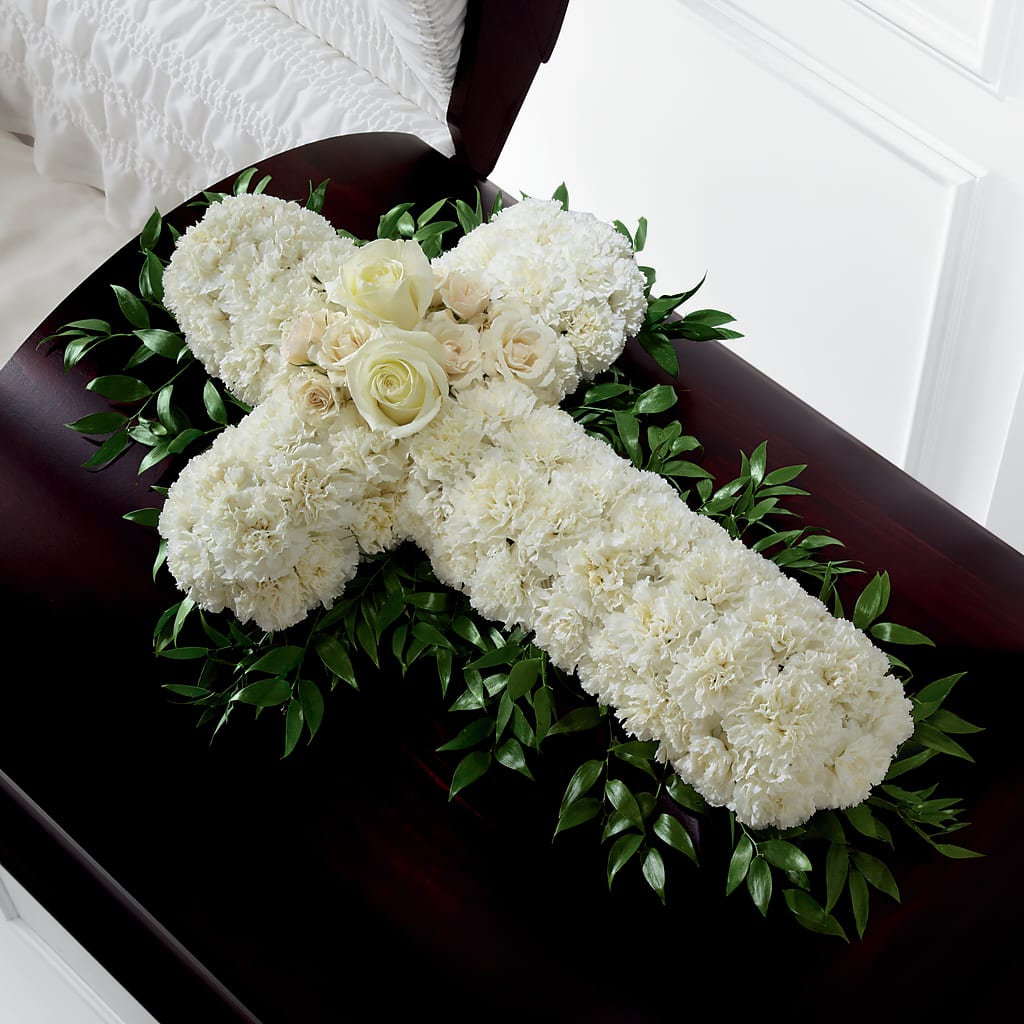 Peaceful Memories Casket Spray (Standard) – MY LADY'S FLORIST, Westland MI