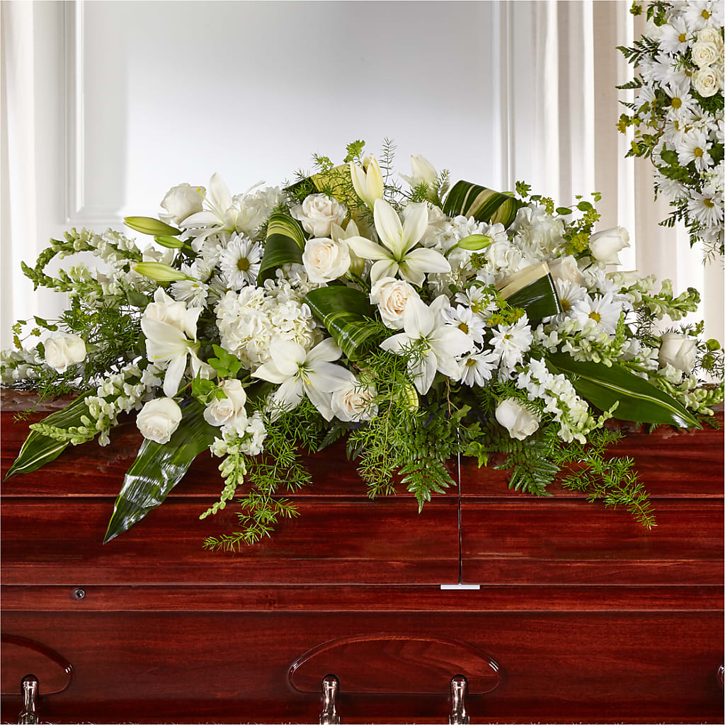 Abundance Casket Spray – MY LADY'S FLORIST, Westland MI