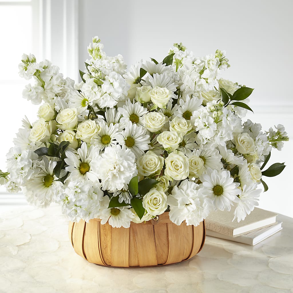 Graceful Garden Basket – MY LADY'S FLORIST, Westland MI