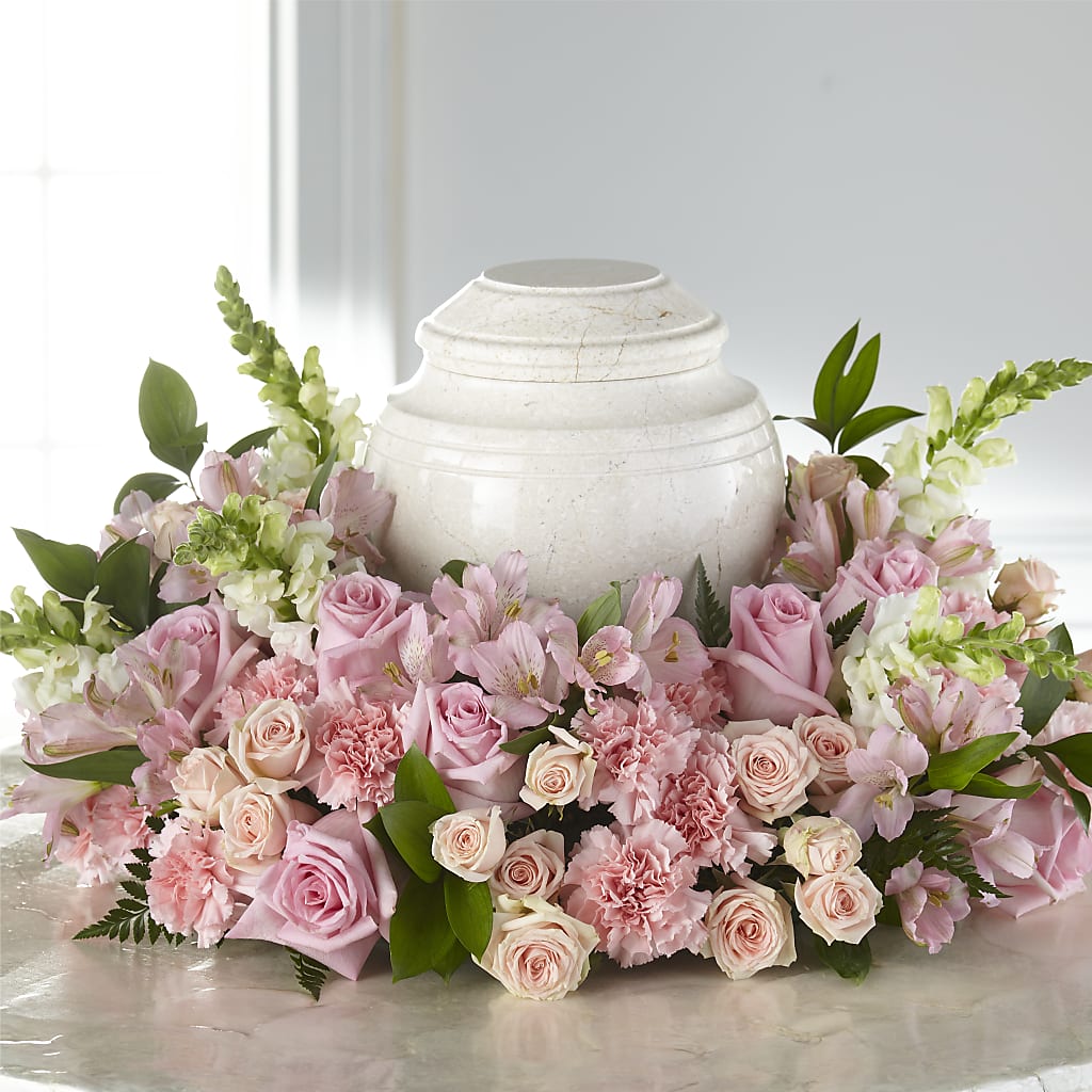 Blooms of Hope Cremation Adornment – MY LADY'S FLORIST, Westland MI