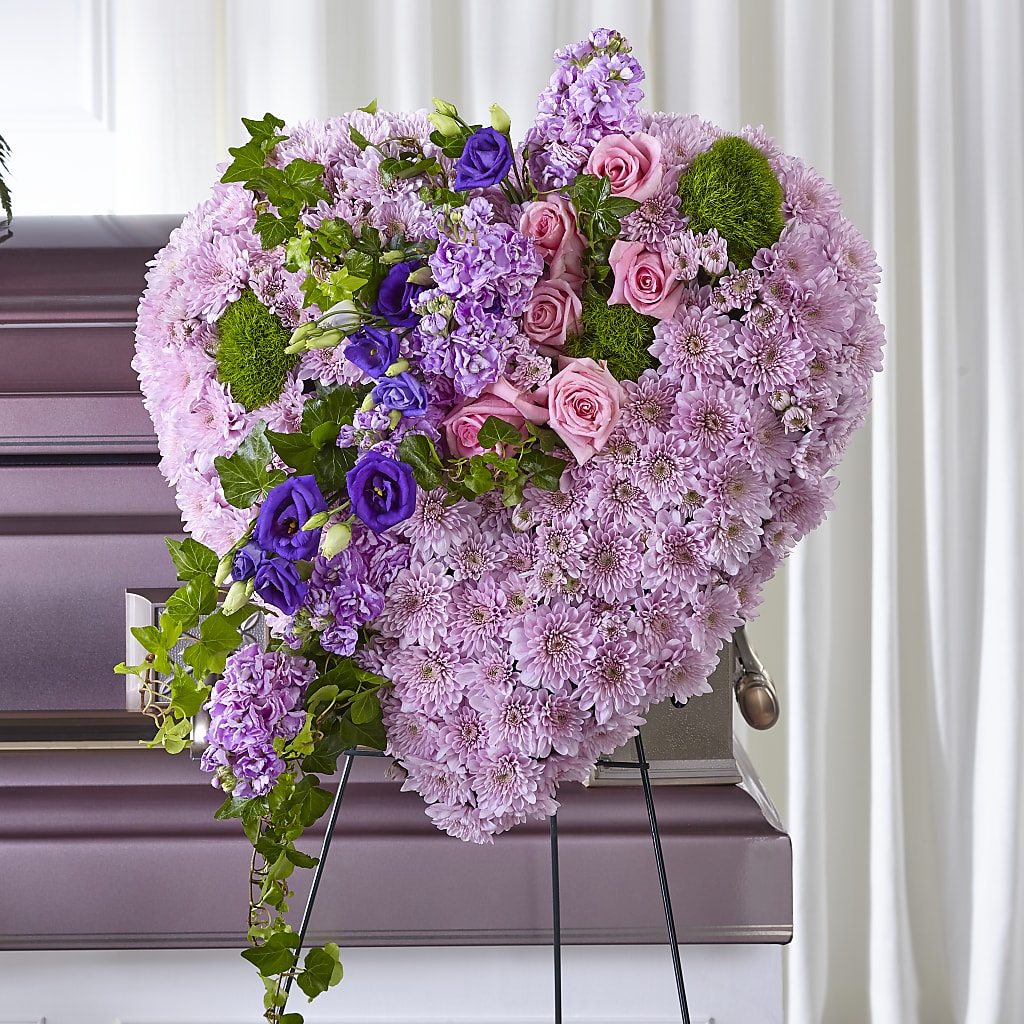 Treasured Love Standing Heart – MY LADY'S FLORIST, Westland MI