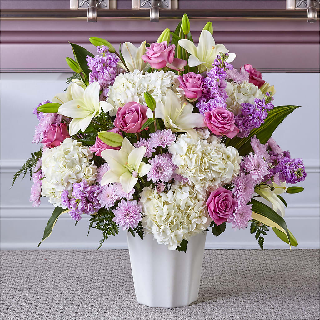 Heaven Sent Floor Basket – MY LADY'S FLORIST, Westland MI
