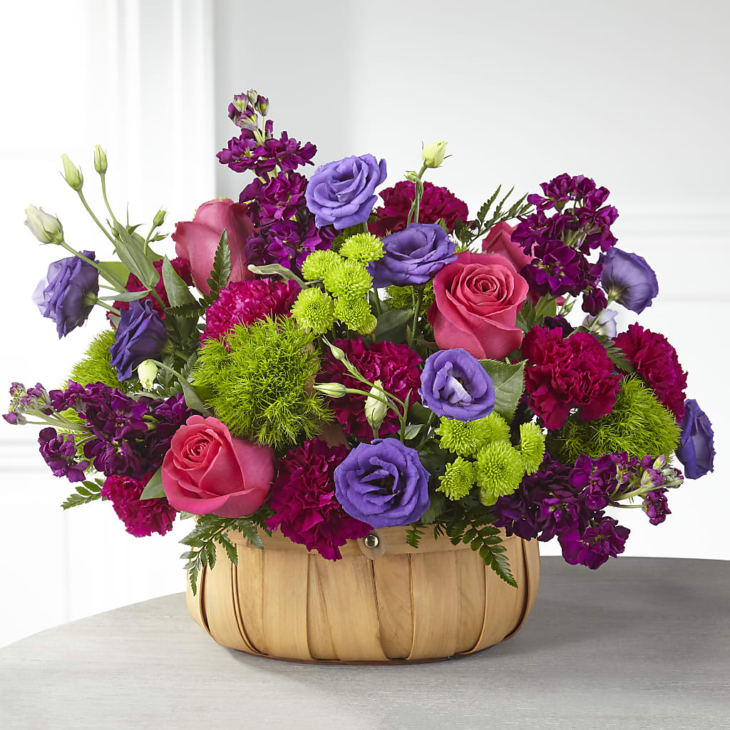 Serene Sanctuary Basket – MY LADY'S FLORIST, Westland MI