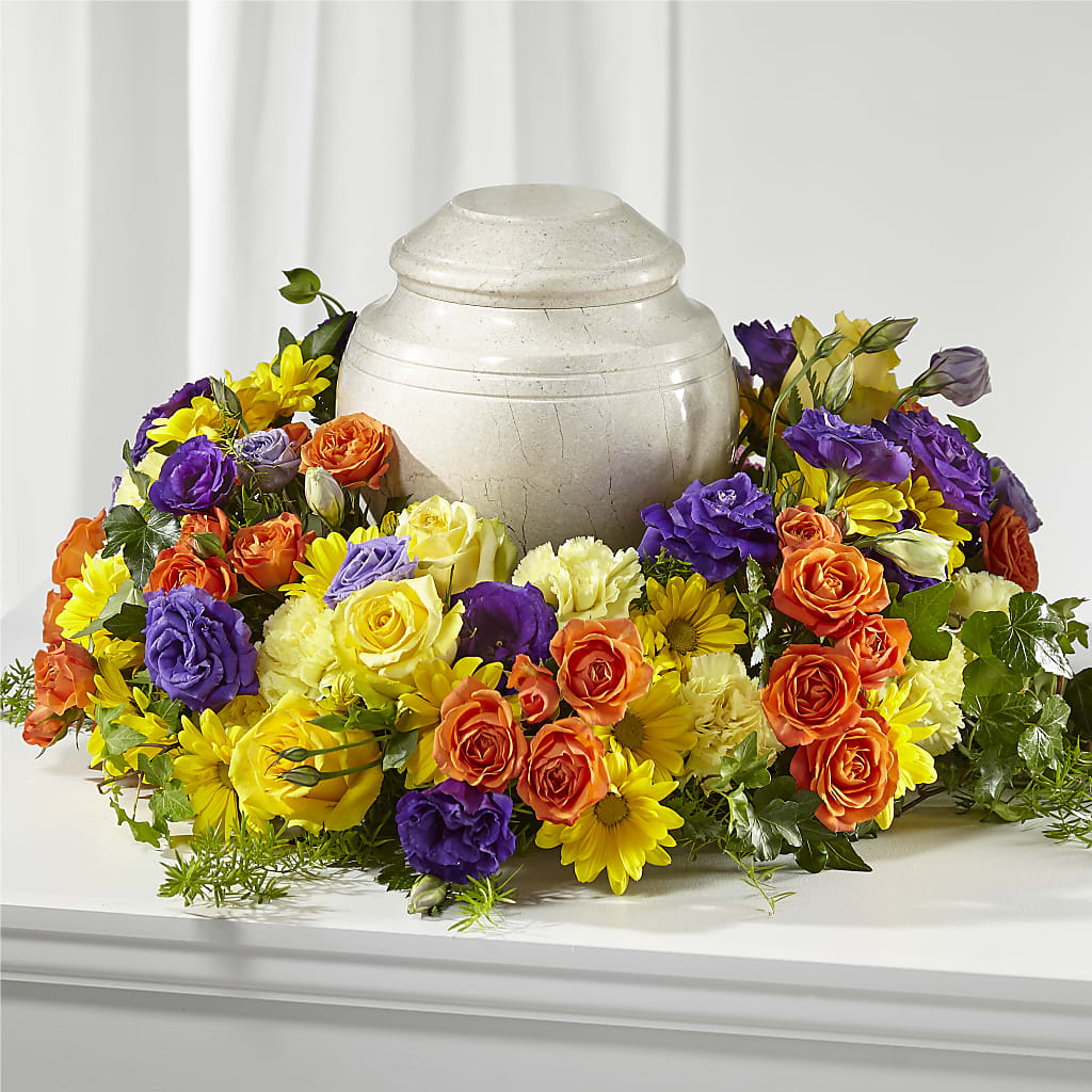 Blossoms of Remembrance Cremation Adornment – MY LADY'S FLORIST, Westland MI