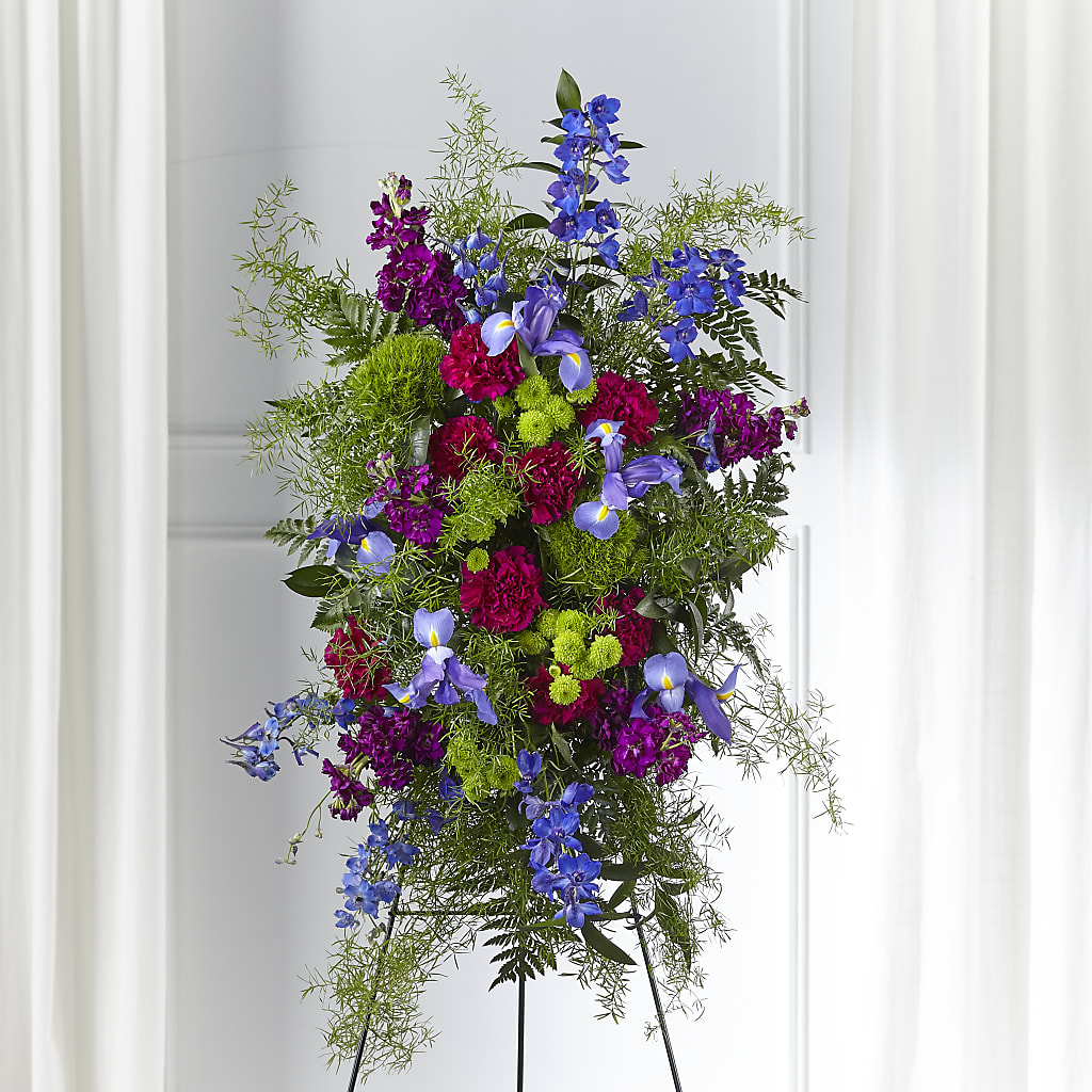 Heavenly Skies Standing Spray – MY LADY'S FLORIST, Westland MI