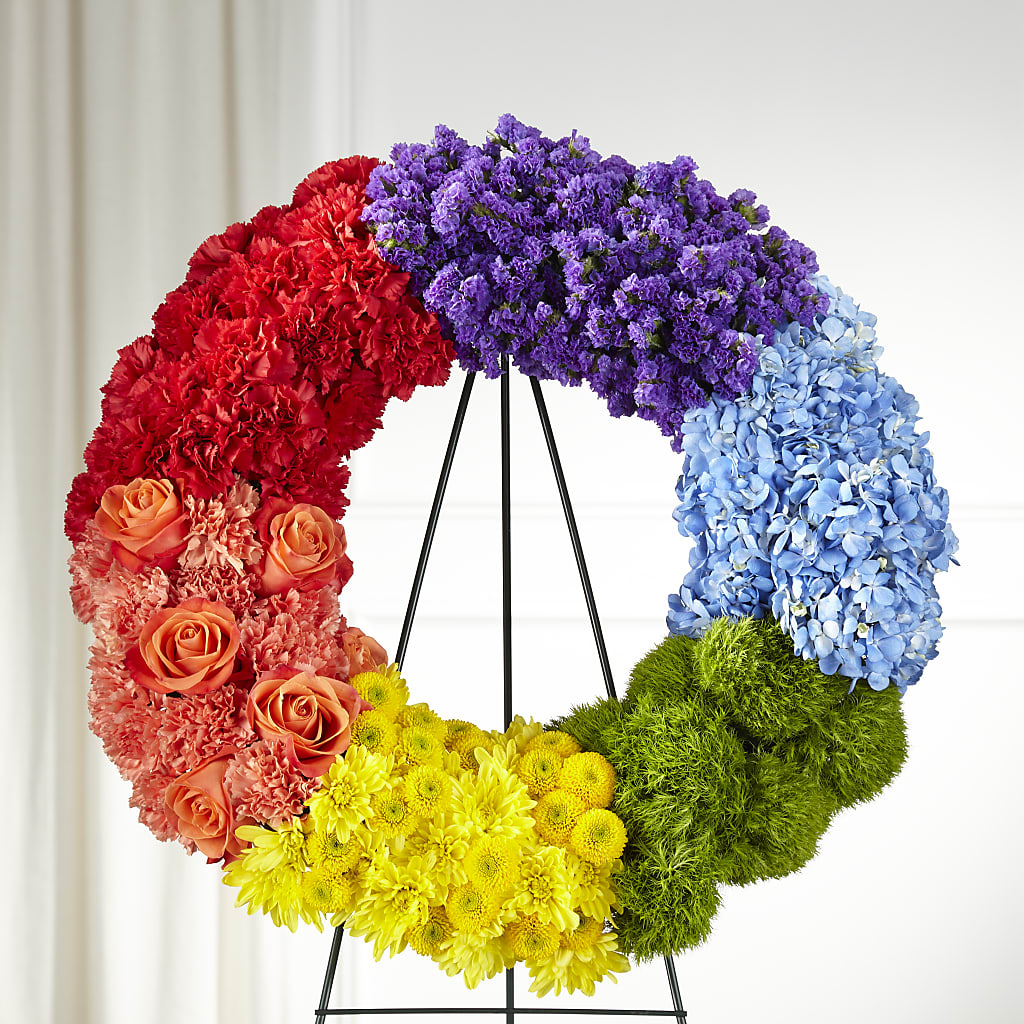 Circle of Love Wreath – MY LADY'S FLORIST, Westland MI