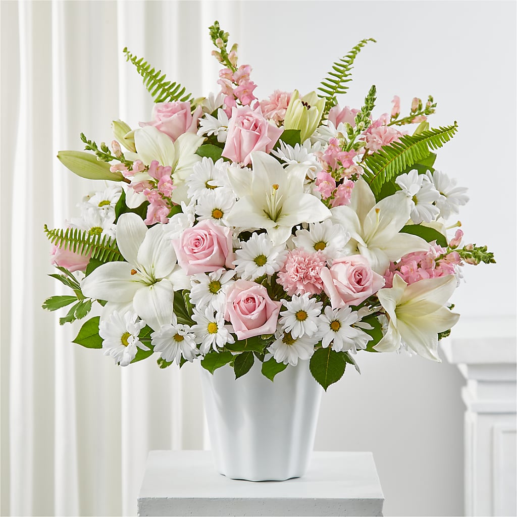 Soft Touch Tabletop Basket – MY LADY'S FLORIST, Westland MI