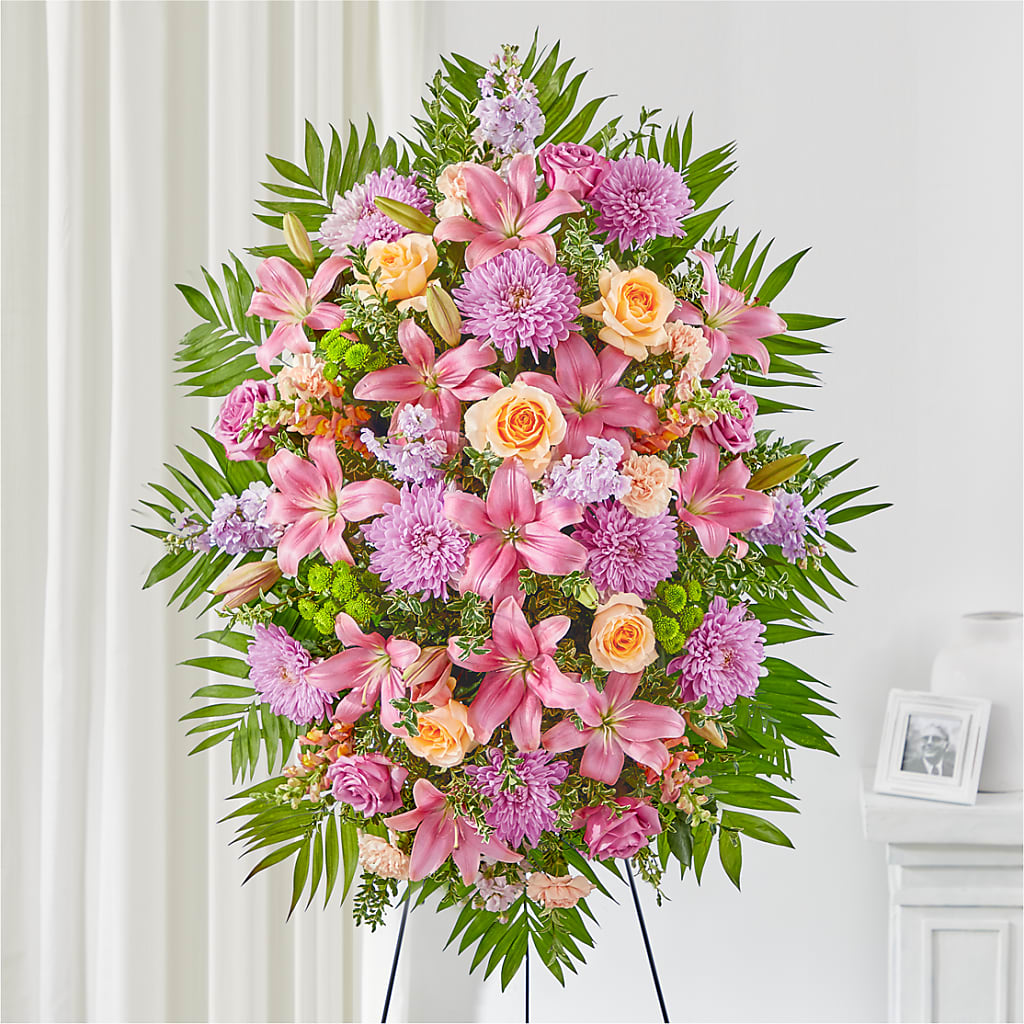 Love & Light Standing Spray – MY LADY'S FLORIST, Westland MI