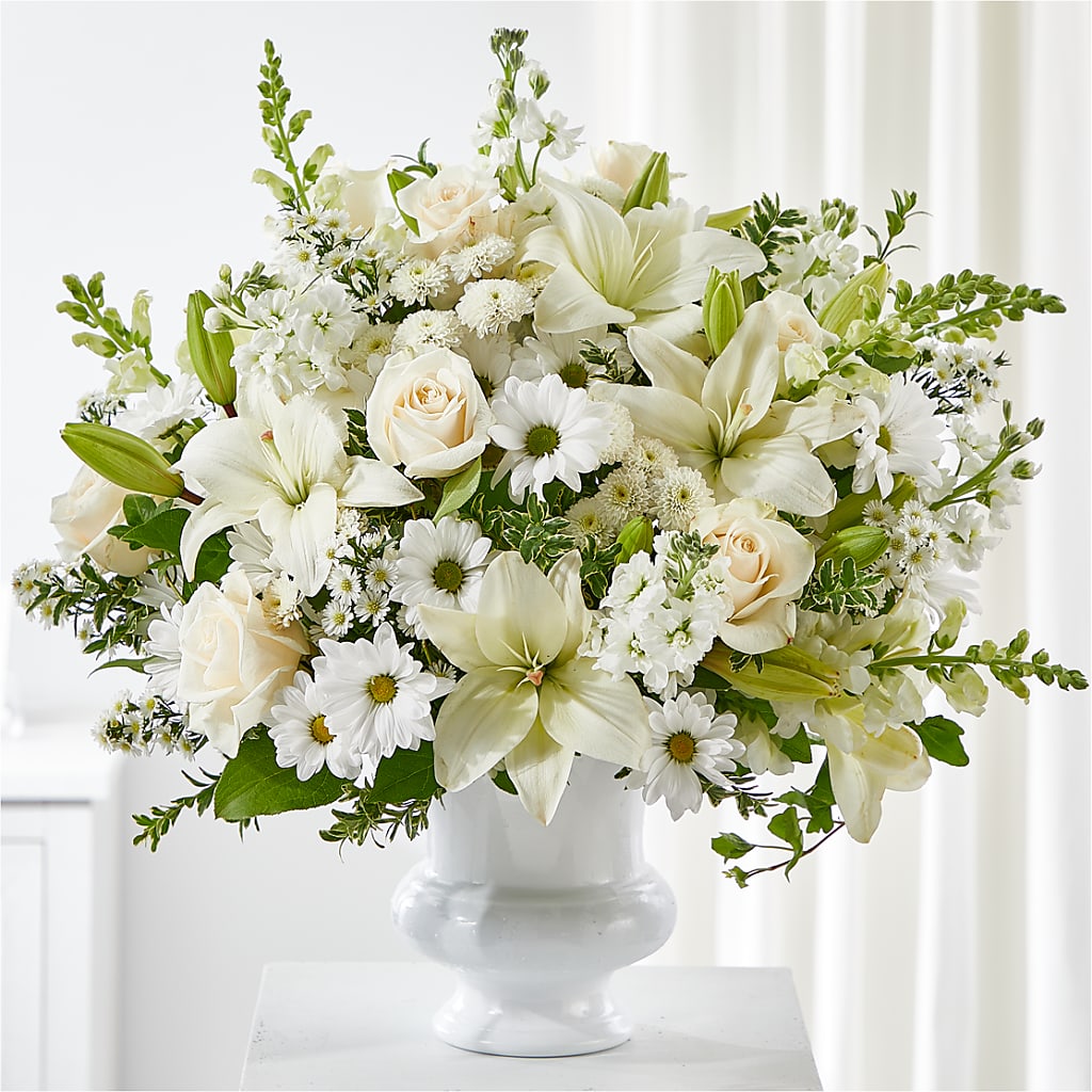 Uplifting Urn Arrangement – MY LADY'S FLORIST, Westland MI
