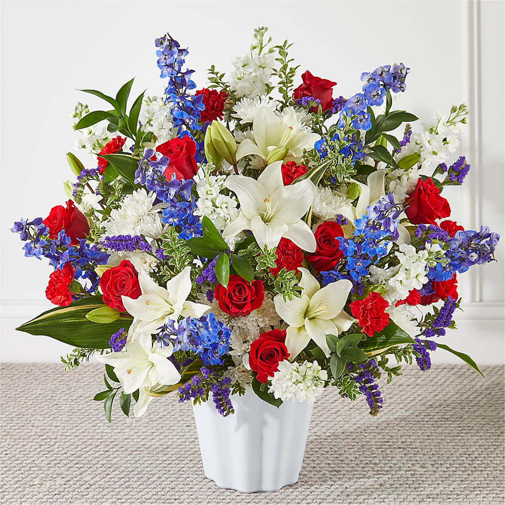 Consoled Floor Basket – MY LADY'S FLORIST, Westland MI