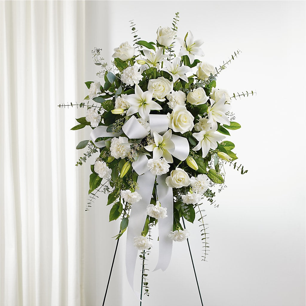 With Care Standing Spray – MY LADY'S FLORIST, Westland MI