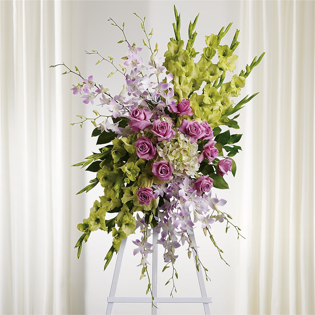Lasting Legacy Standing Spray – MY LADY'S FLORIST, Westland MI
