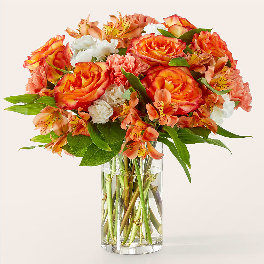 Apricot Glow Bouquet – MY LADY'S FLORIST, Westland MI
