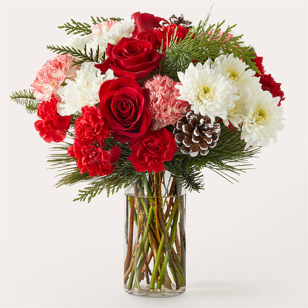 Candy Cane Lane Bouquet – MY LADY'S FLORIST, Westland MI