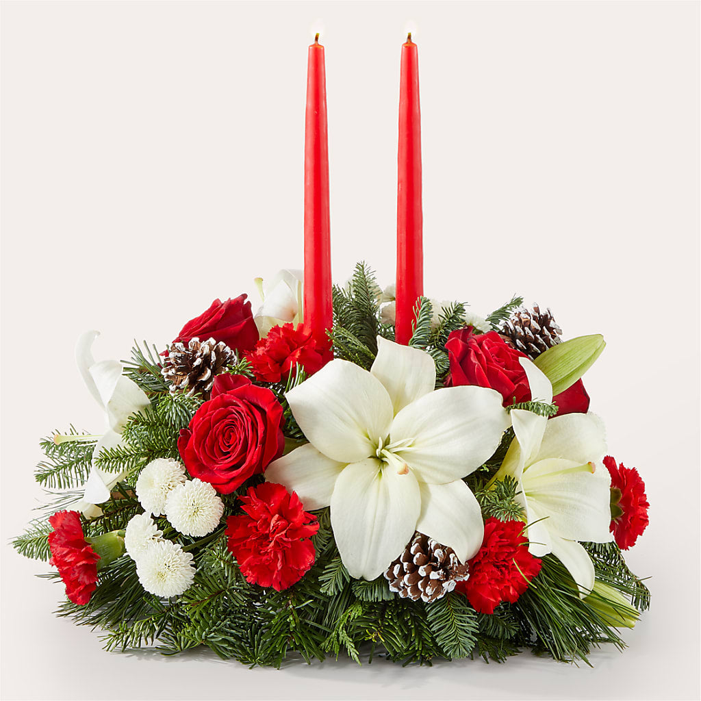 Seasonal Festivities Centerpiece – MY LADY'S FLORIST, Westland MI