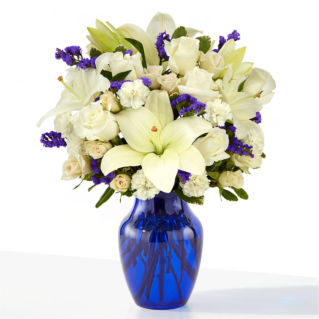 Sapphire Rush Bouquet – MY LADY'S FLORIST, Westland MI