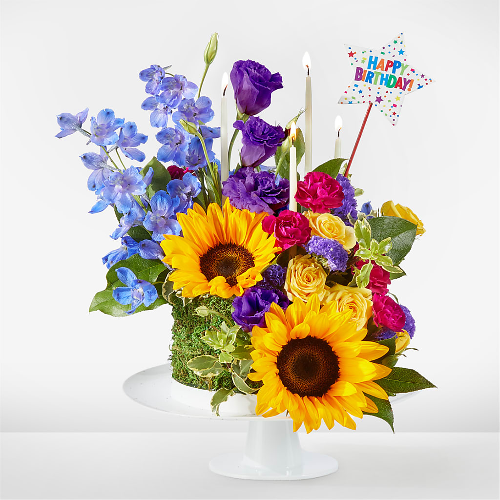 Star of the Day Floral Cake – MY LADY'S FLORIST, Westland MI