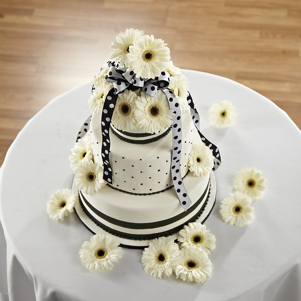 Simple Sophistication Cake Décor – MY LADY'S FLORIST, Westland MI
