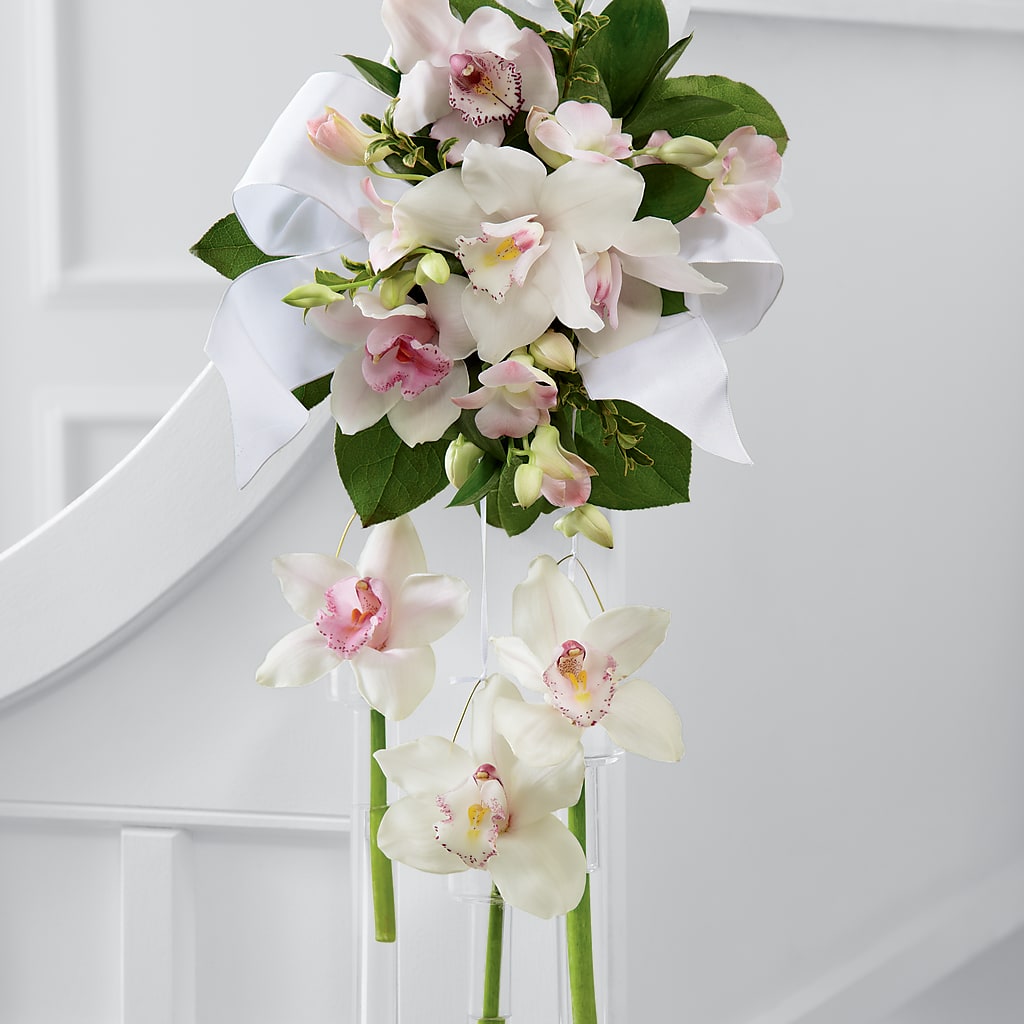 Perfect Entrance Pew Arrangement – MY LADY'S FLORIST, Westland MI