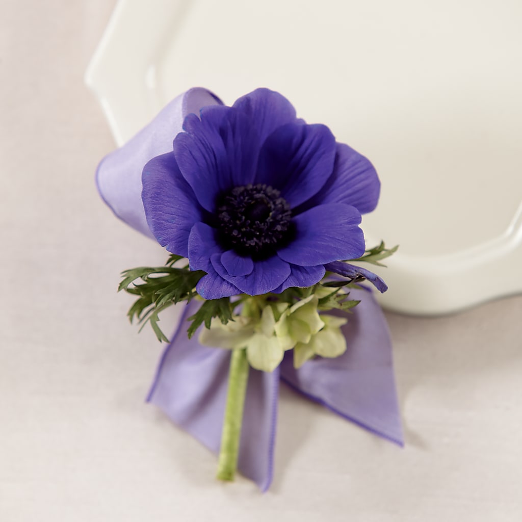 Purple Passion Boutonniere – MY LADY'S FLORIST, Westland MI