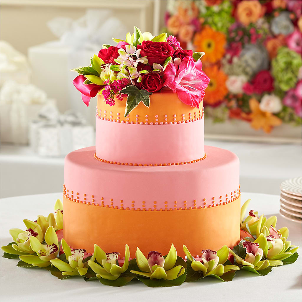 Sweet Citrus Cake Decor – MY LADY'S FLORIST, Westland MI