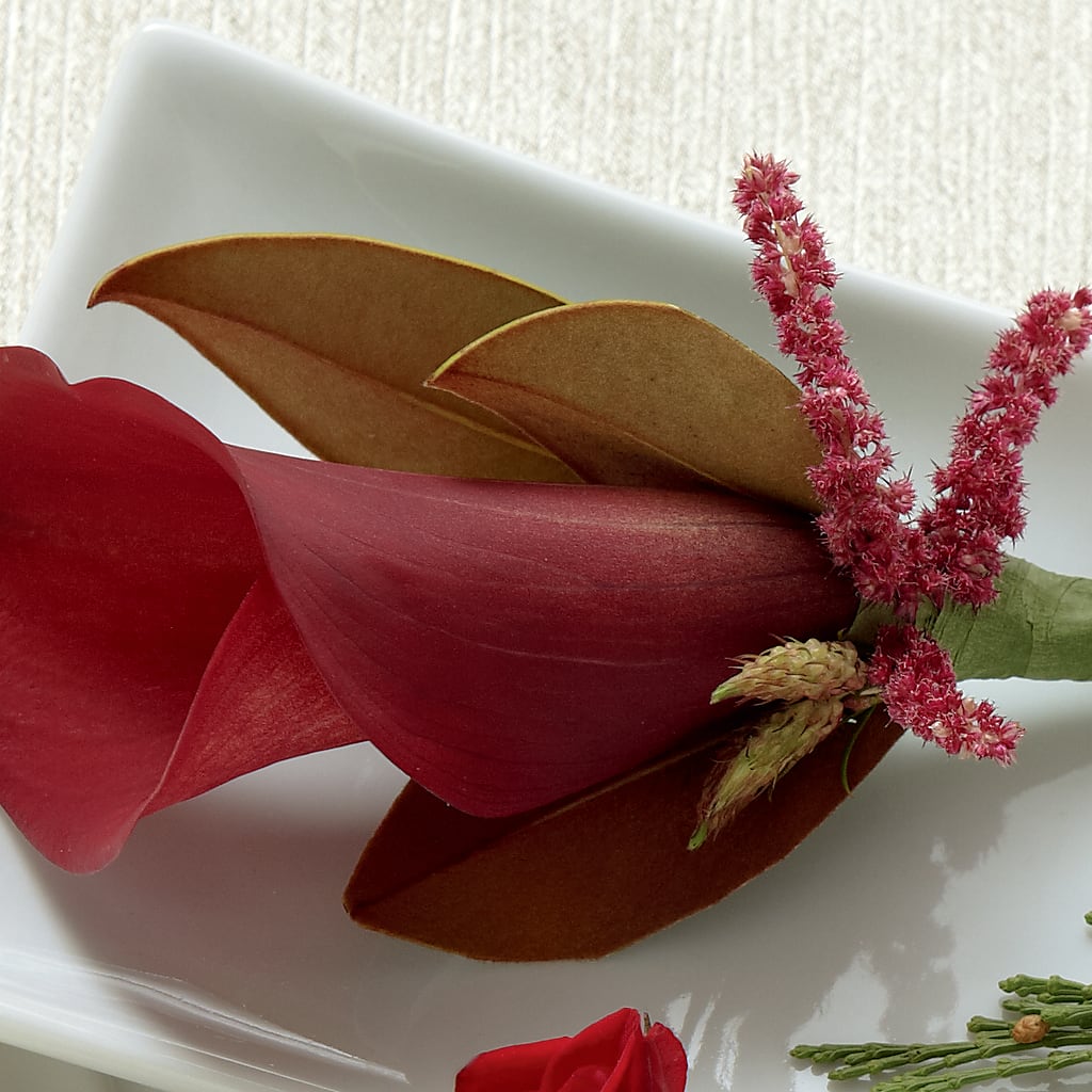 Red Calla Boutonniere – MY LADY'S FLORIST, Westland MI