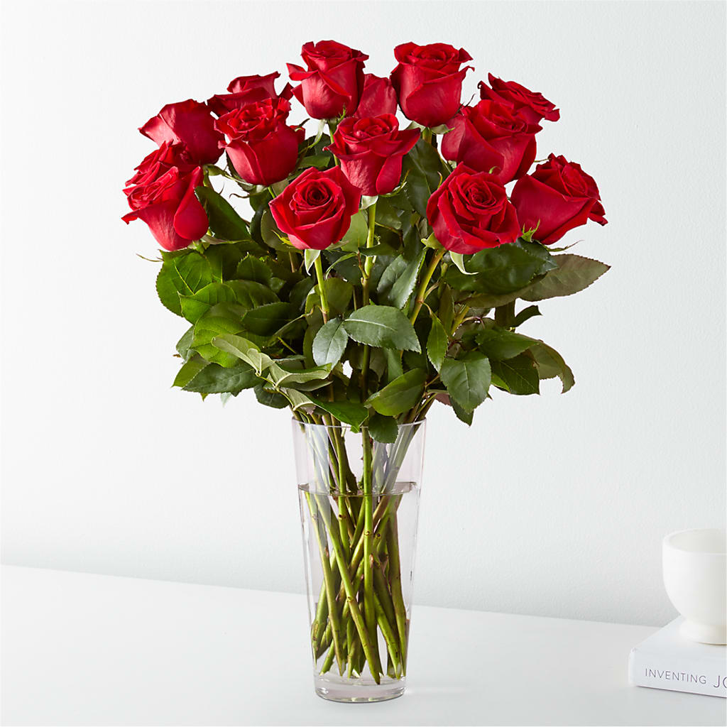 Ramo de Rosas Rojas de Tallo Largo