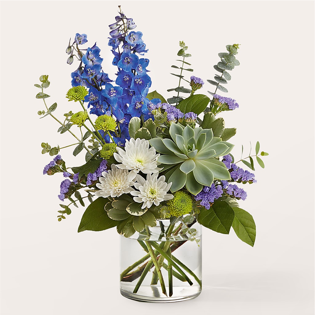 Bouquet Vagues Azurées