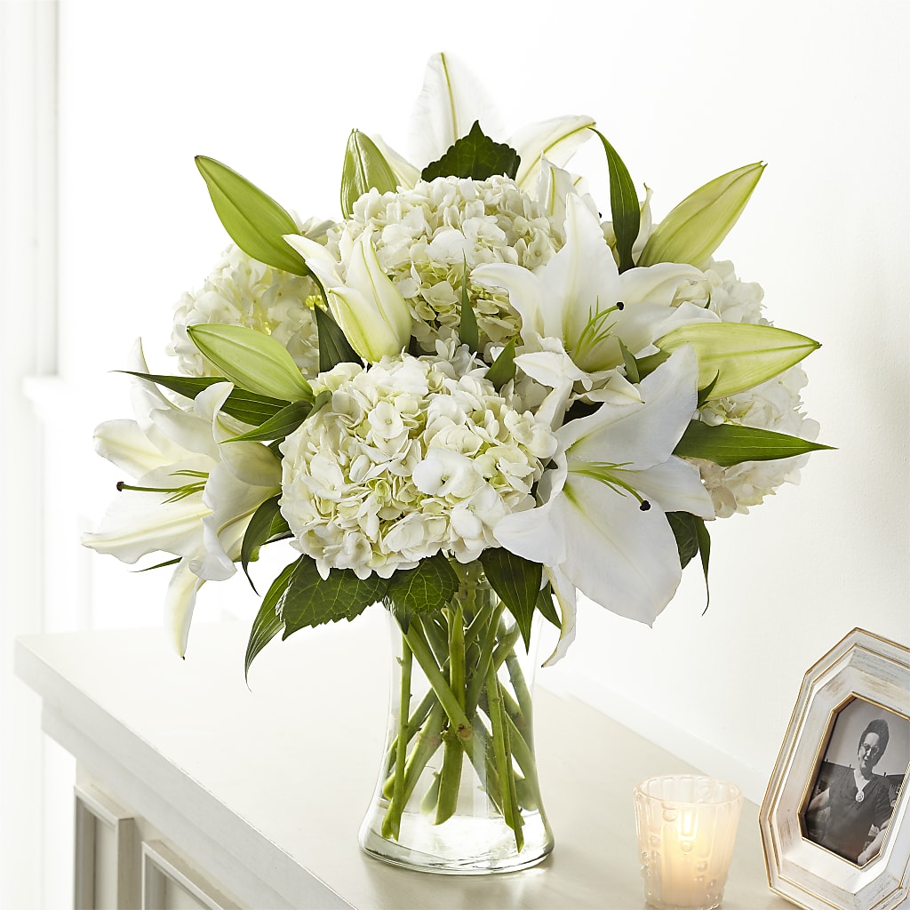 Bouquet de lys compatissant