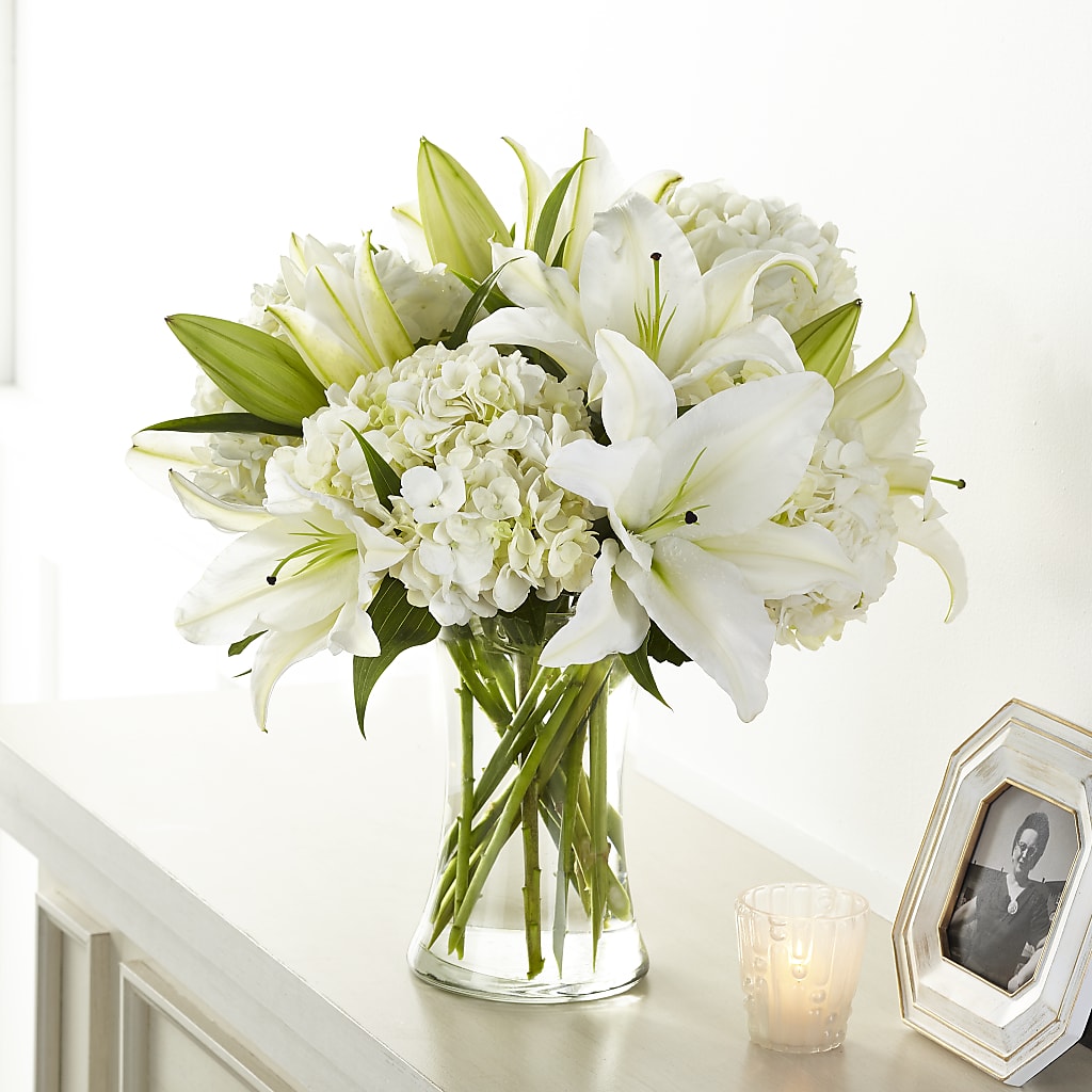 Bouquet de lys compatissant