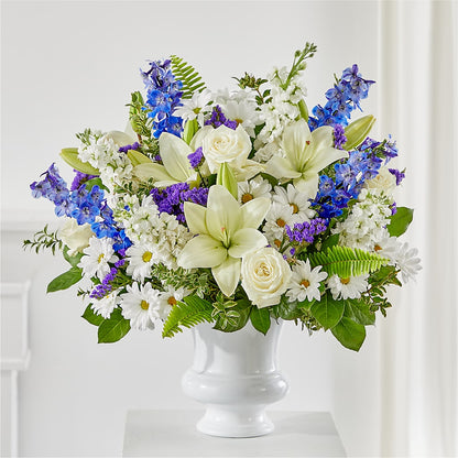Composition florale Espoir pour urne